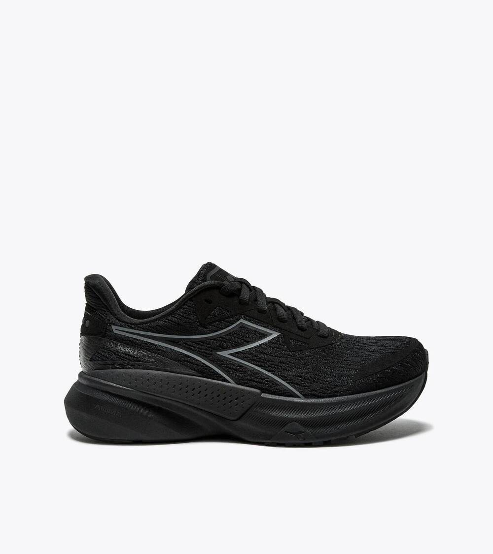NEW DIADORA men's nucleo 2 sneaker in black
